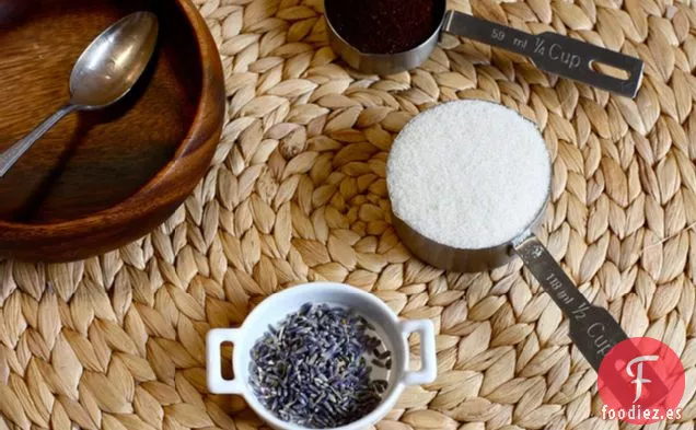 Exfoliante Corporal Con Azúcar De Café Y Lavanda