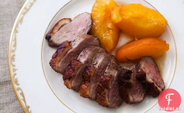 Pato Al Romero Con Albaricoques