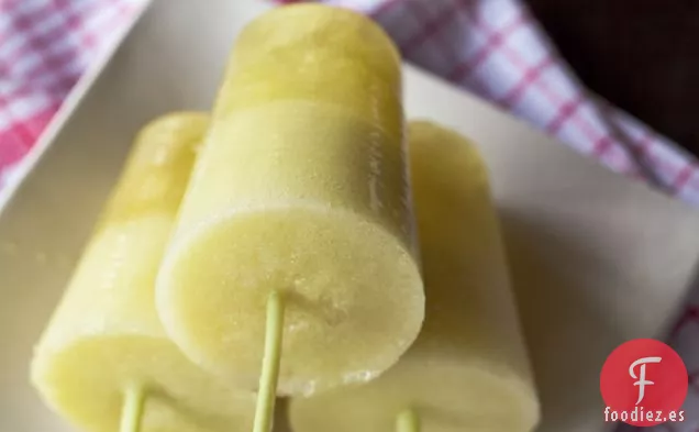Paletas De Hielo Con Hierba De Limón