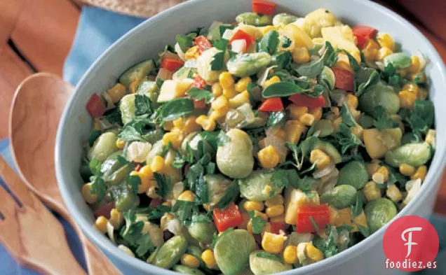 Verano Succotash Con Mejorana