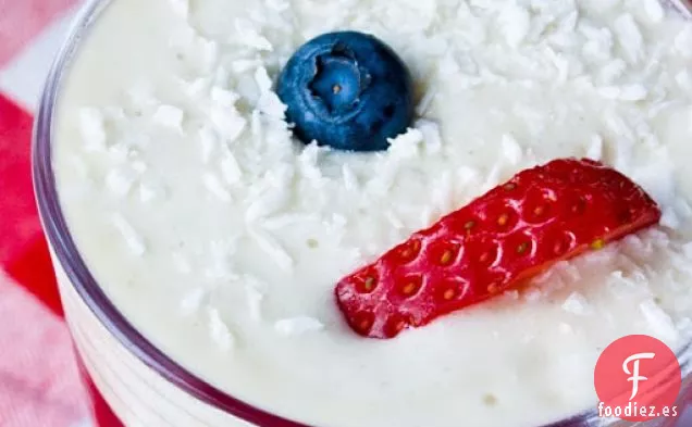 Batido Rojo, Blanco Y Arándano