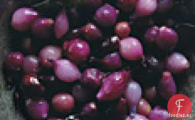 Cebollas y Uvas Perladas Glaseadas