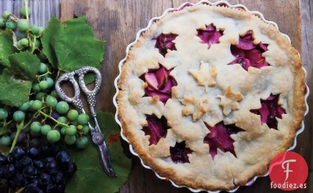 Tarta de Uva y Manzana
