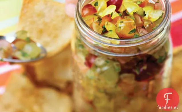 Salsa de Menta y Uva