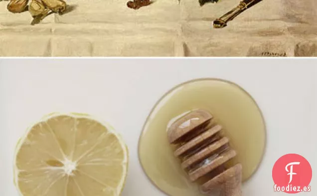 Tarta De Almendras De Manet Con Uvas Y Melocotones Guest Post De