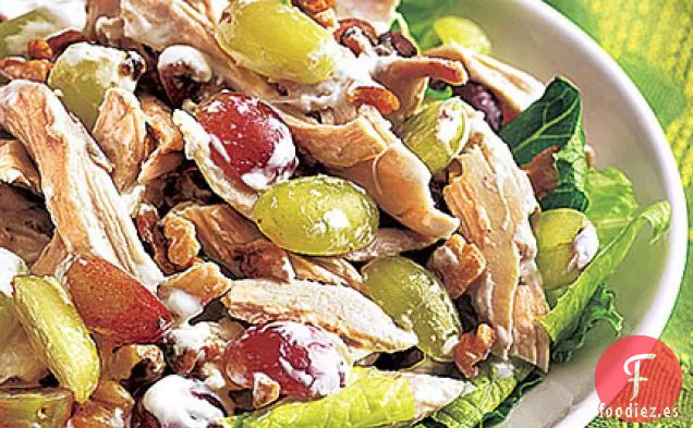 Ensalada de Pollo, Uva y Nueces