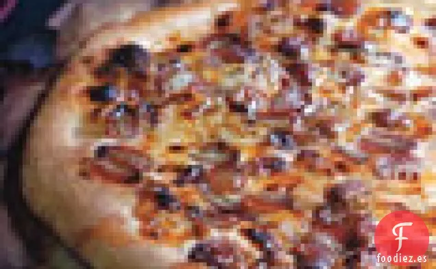 Pizza de Gorgonzola y Uva