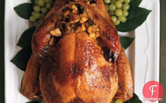 Pavo Asado glaseado con jarabe De arce Y Salsa Riesling