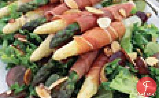 Espárragos Envueltos en Jamón Serrano