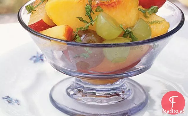 Mezcla de frutas con Menta y Lima