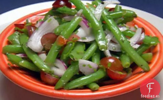 Ensalada de Judía de Uva Roja con Aderezo de Mostaza