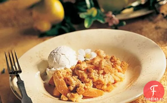 Crujiente de Membrillo y Manzana