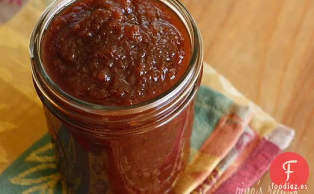 Mantequilla de Manzana Cocida a Fuego Lento