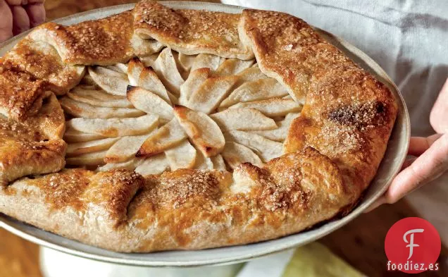 Tarta de Manzana de Forma Libre