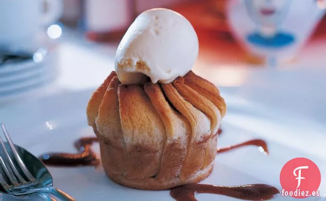 Charlottes de Manzana Calientes