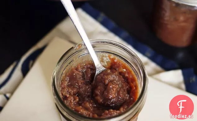 Mantequilla de Manzana con especias Chai de Cocción Lenta