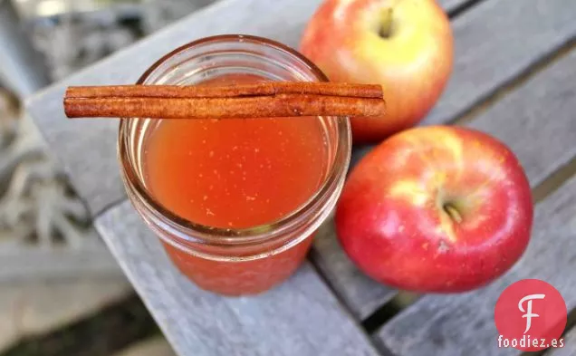 Receta de Sidra de Manzana Caliente