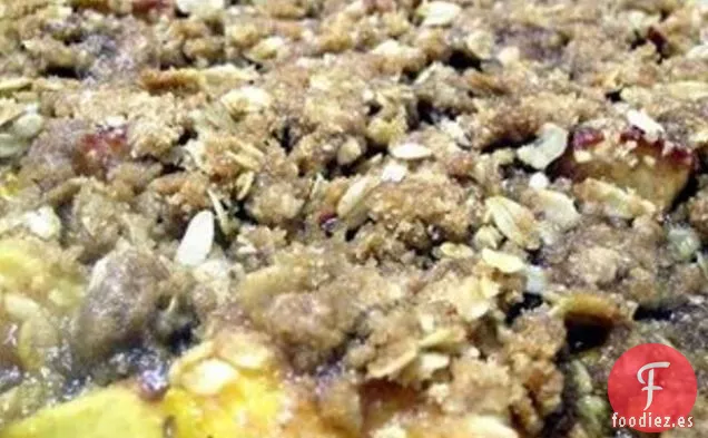 Crujiente de Mango y Manzana
