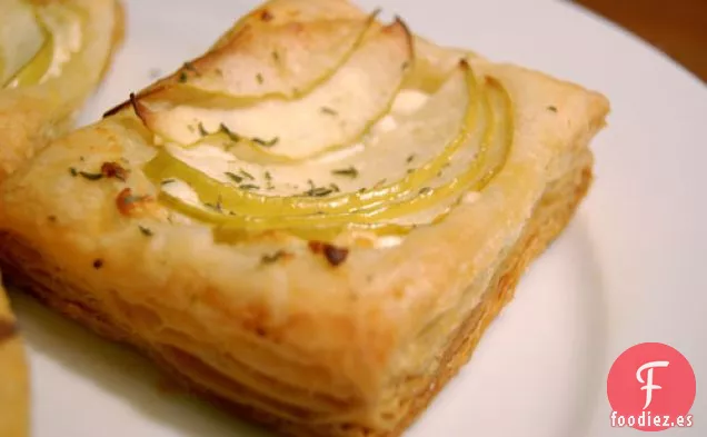 Tarta de Manzana y Queso de Cabra