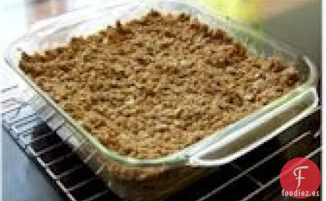 Crujiente de manzana M Desmenuzable