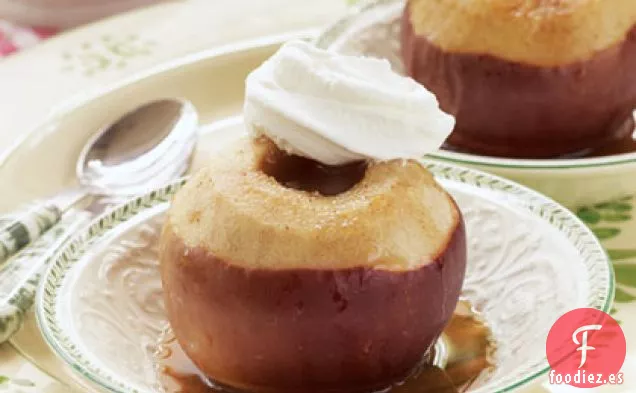 Manzanas de Azúcar Moreno Cocidas a Fuego Lento