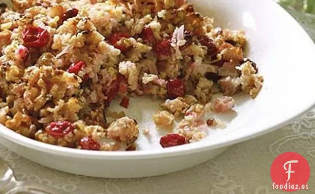 Relleno de Manzana y Arándano de Dos Maneras