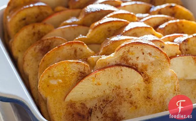 Tostada Francesa de Manzana y Canela Al Horno