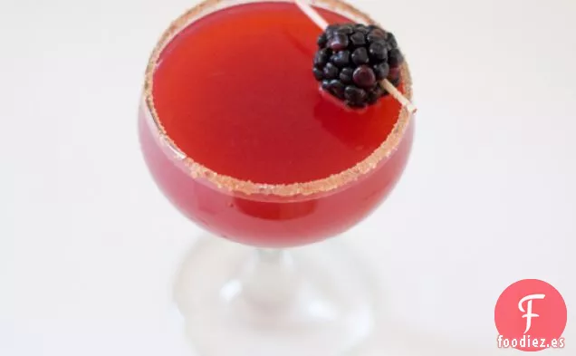 Cóctel de Mora y Manzana