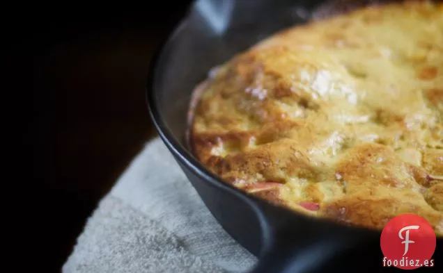 A para el invierno: Panqueque Holandés para Bebés de Manzana y Especias