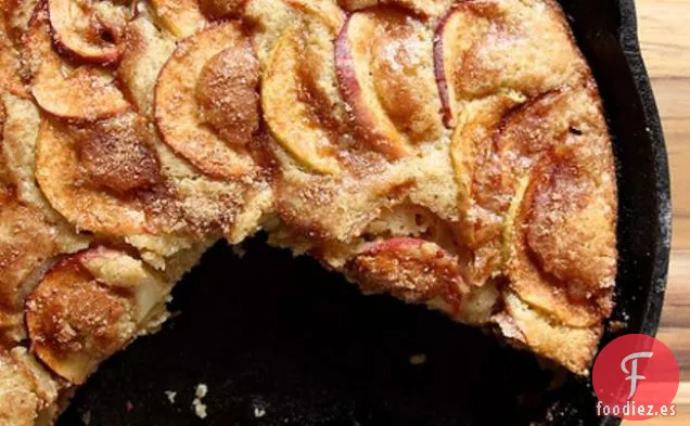 Pastel de Manzana con canela y azúcar