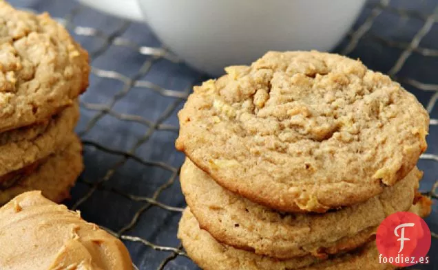 Galletas de Mantequilla de Maní de Manzana