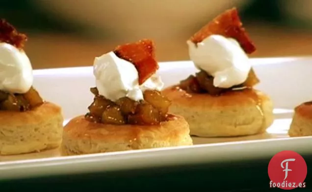 Tartas de Manzana con Tocino y Bourbon