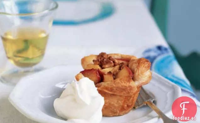 Tartas de Manzana y Nuez Asadas