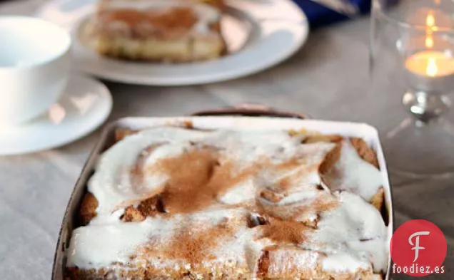 Estratos de Desayuno de Granos Integrales de Manzana y Canela