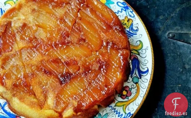 Pastel de Manzana Al Revés