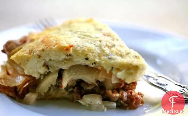 Tarta De Manzana Y Salchichas