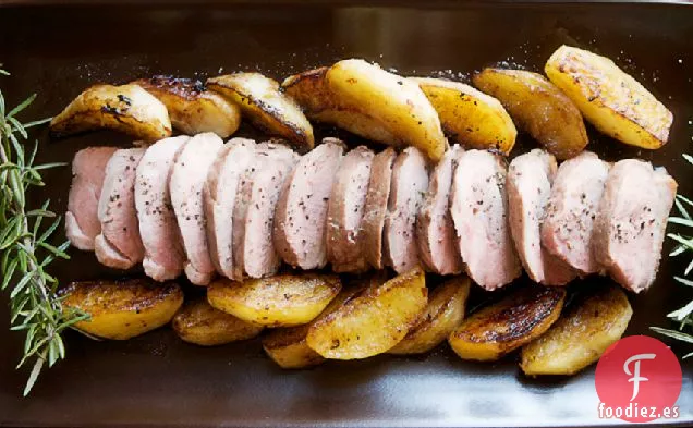 Pechugas De Pato Con Manzanas Y Alcaravea Receta