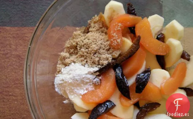Desmenuzado De Membrillo, Manzana Y Ciruela De Armañac