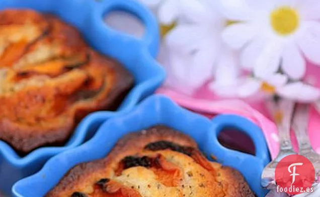 Tartas De Té De Albaricoque Y Semillas De Acacia