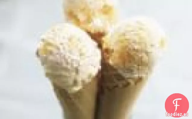 Helado De Albaricoque Y Praliné
