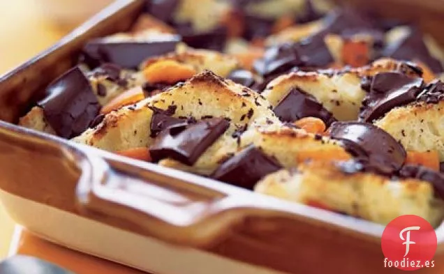 Budín de Pan de Chocolate y Albaricoque