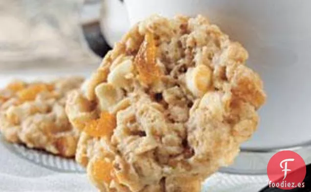 Galletas de Avena y Albaricoque con Chispas Blancas