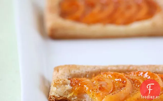 Tartaletas de Azúcar con Canela y Albaricoque Asadas