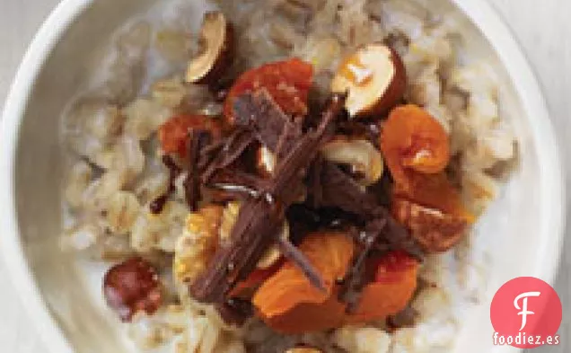 Cebada Con Albaricoques, Avellanas, Chocolate Y Miel