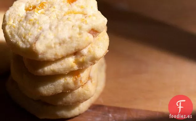 Galletas de Harina de Maíz y Albaricoque
