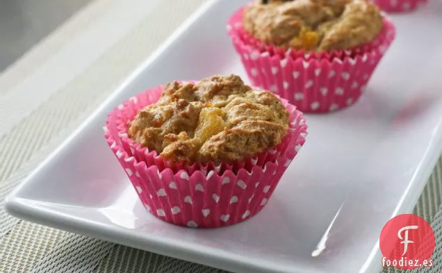Muffins de Cereza y Albaricoque