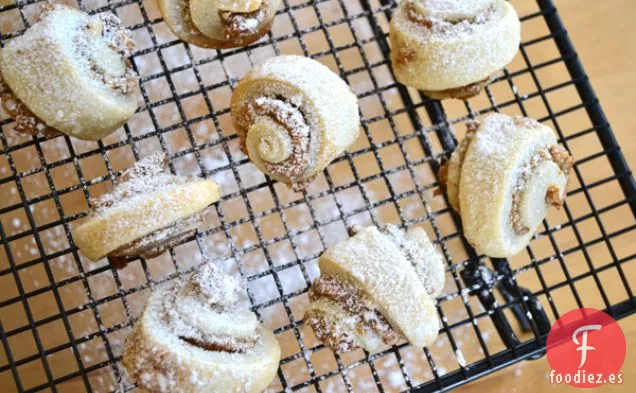 Rugelach de Nuez de Albaricoque