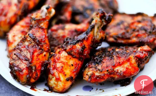 Pollo a la Barbacoa Glaseado de Albaricoque Simple de Candice