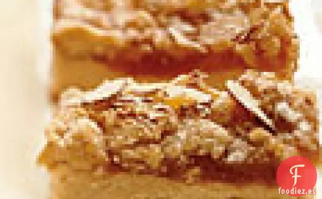 Barras de Mantequilla de Albaricoque y Naranja