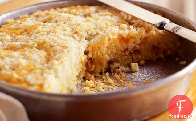 Pastel de Miga de Albaricoque y Naranja